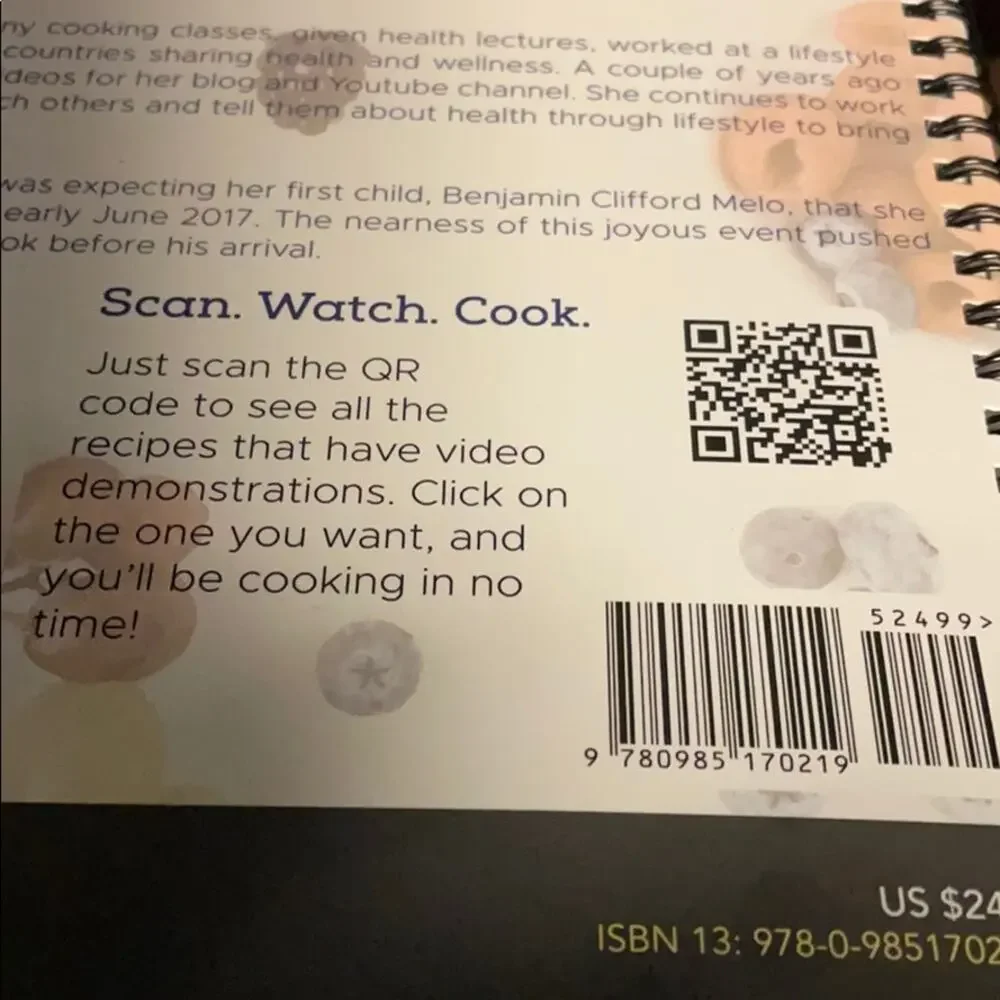 Simply Fresh Vegan Healthy Made Simple Cookbook 126 pages